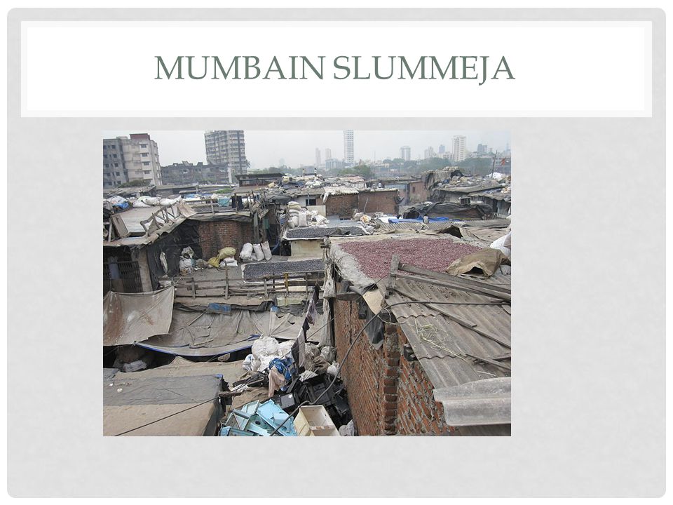 Mumbain slummeja