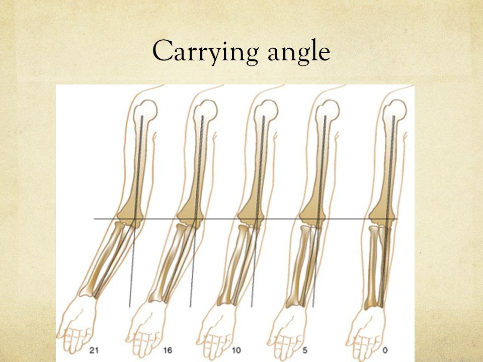 Carrying angle