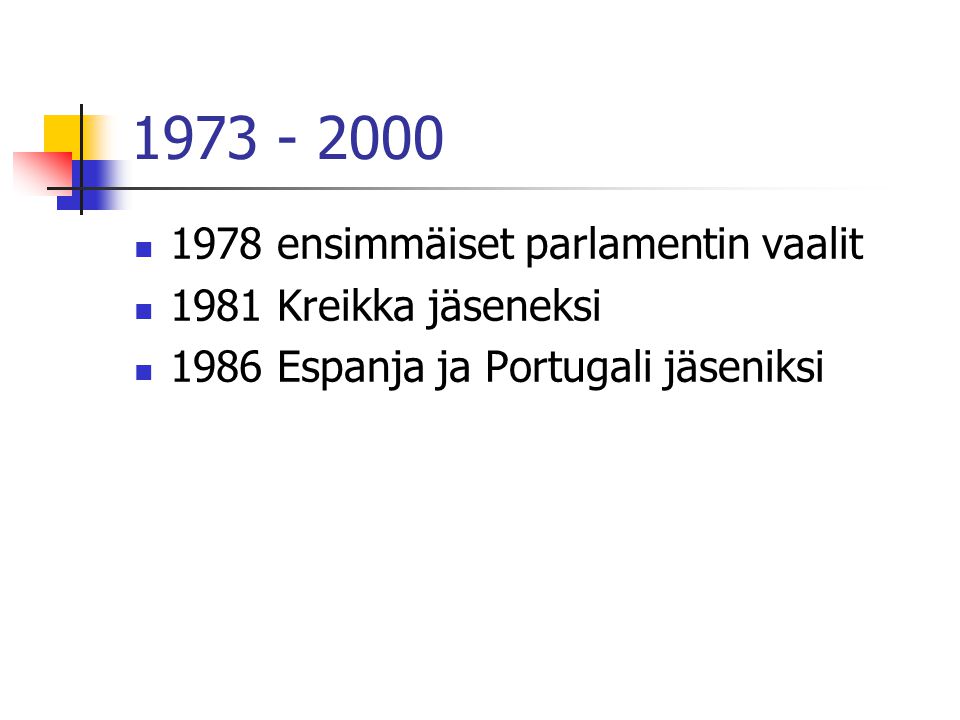 ensimmäiset parlamentin vaalit 1981 Kreikka jäseneksi