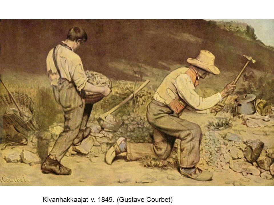 Kivanhakkaajat v (Gustave Courbet)