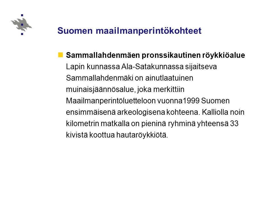 Suomen maailmanperintökohteet