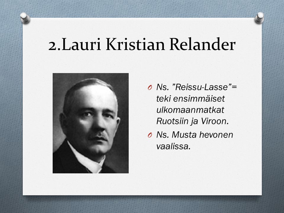 2.Lauri Kristian Relander