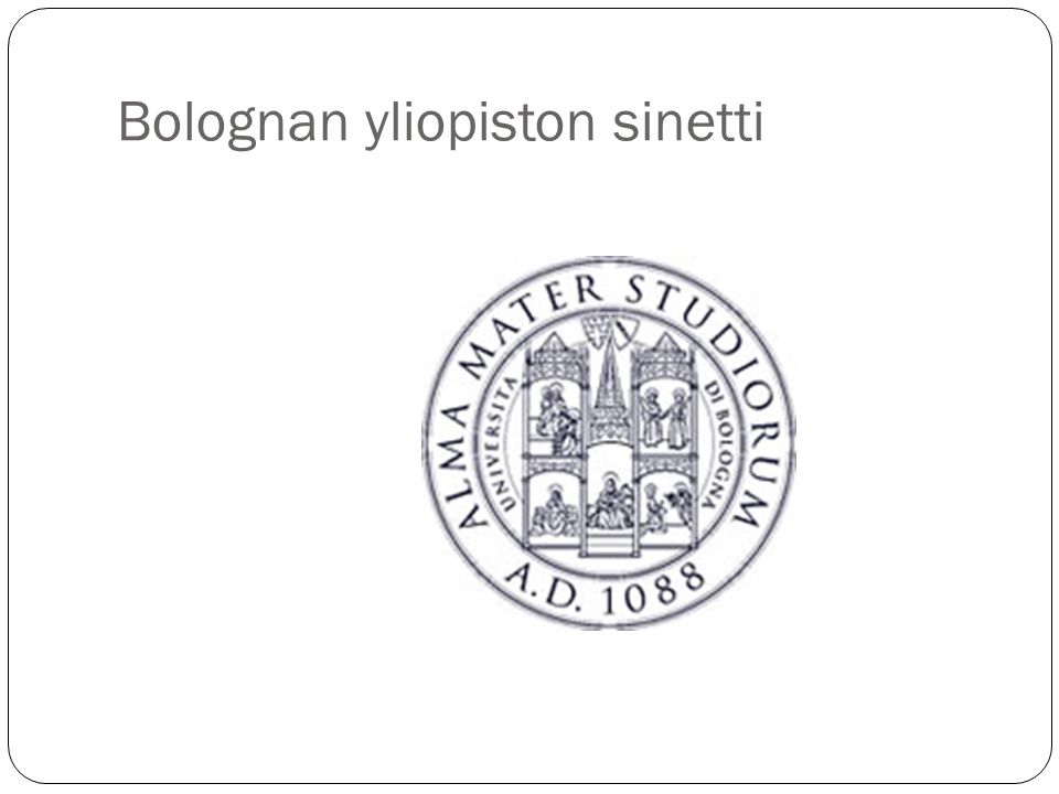 Bolognan yliopiston sinetti