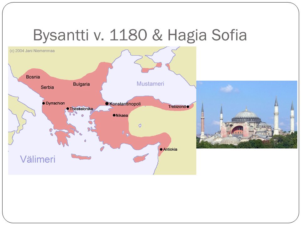 Bysantti v & Hagia Sofia