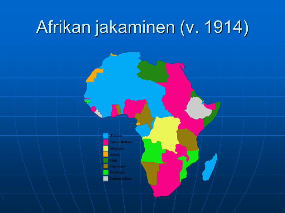 Afrikan jakaminen (v. 1914)