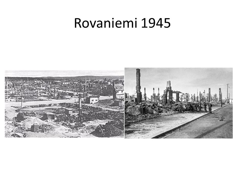 Rovaniemi 1945