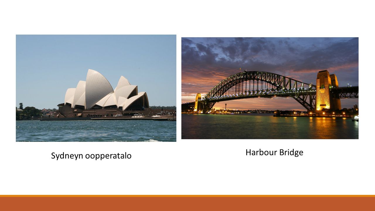 Harbour Bridge Sydneyn oopperatalo