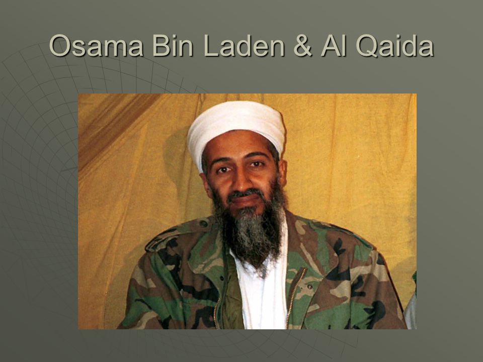 Osama Bin Laden & Al Qaida