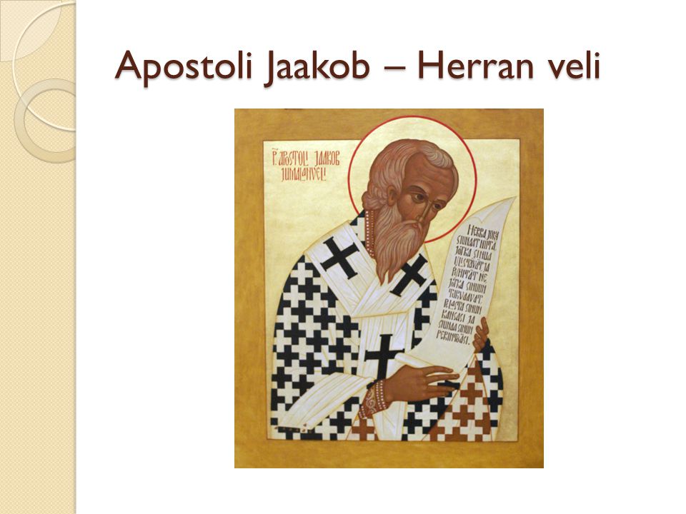 Apostoli Jaakob – Herran veli
