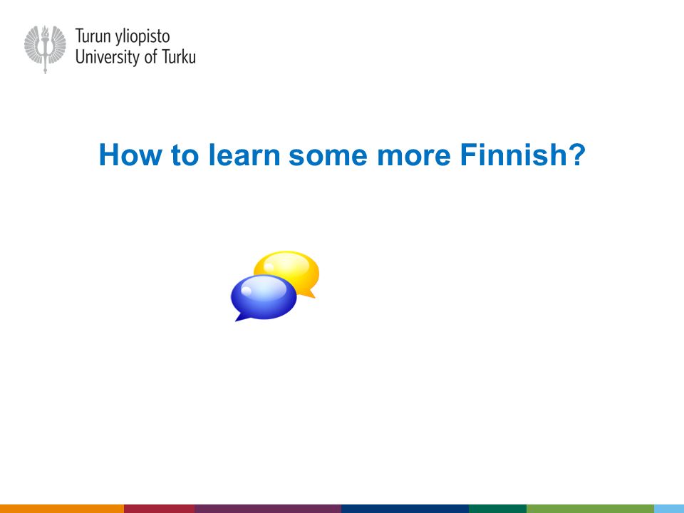 How to learn some more Finnish